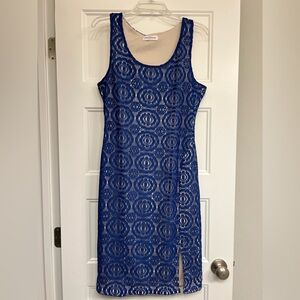 Blue Cocktail Dress‎
